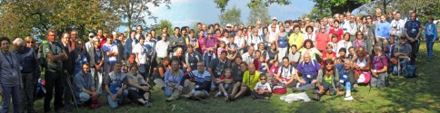 Partecipanti alla tappa Dorio - Colico "Sulle Orme del Viandante 2012"